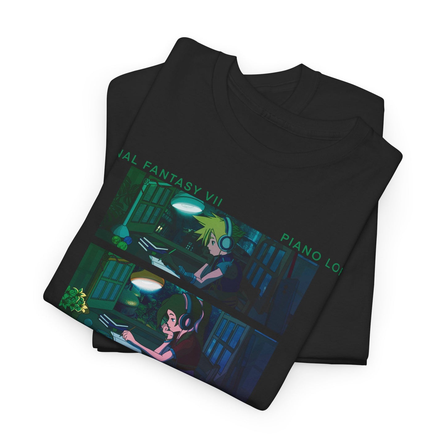 FF7 LoFi (Vol2)(A)- Front-Print Tee
