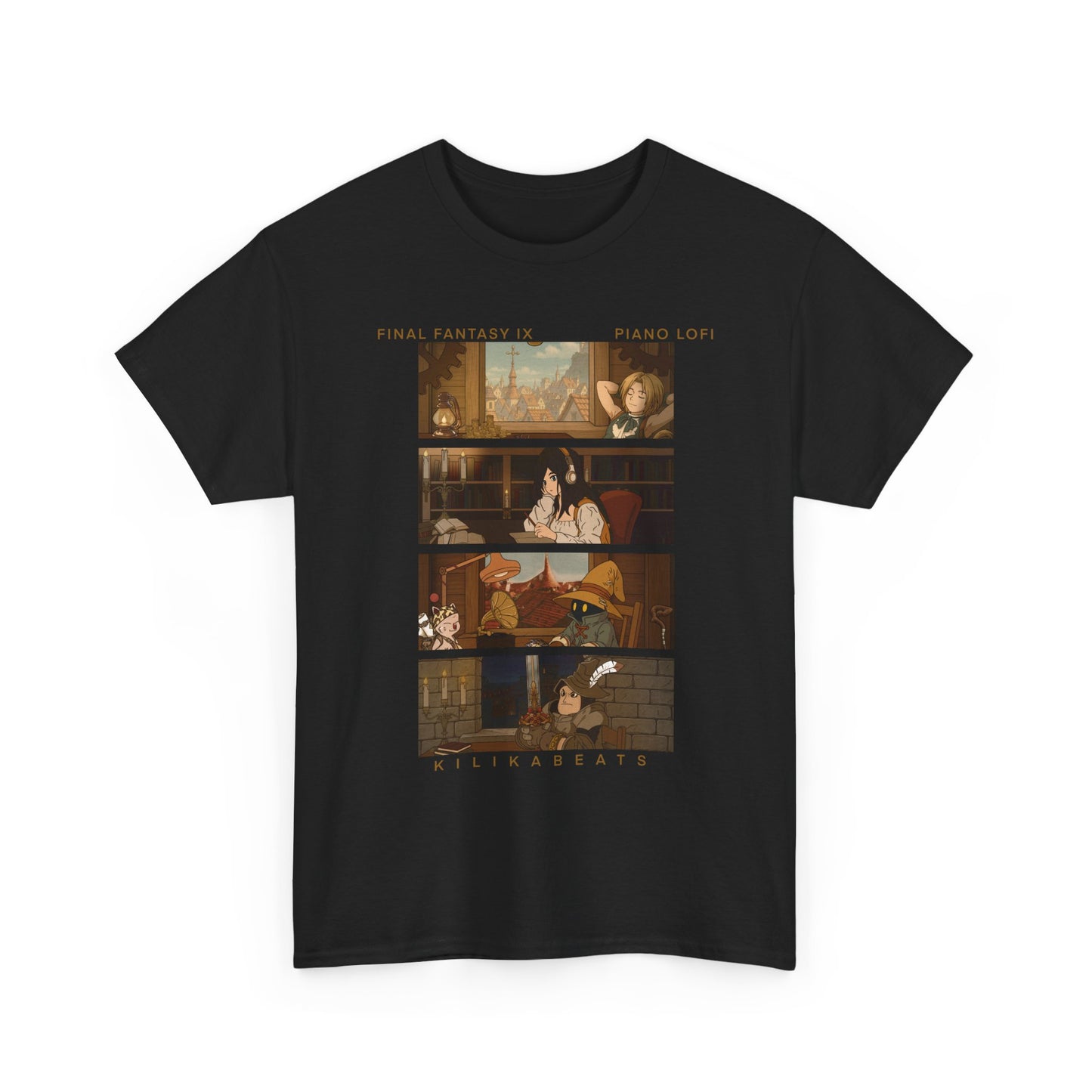 FF9 LoFi - Front-Print Tee