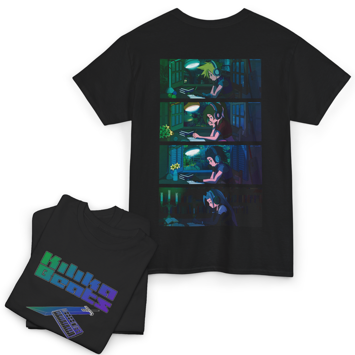 FF7 LoFi (Vol2)(A) - Dual-print Tee