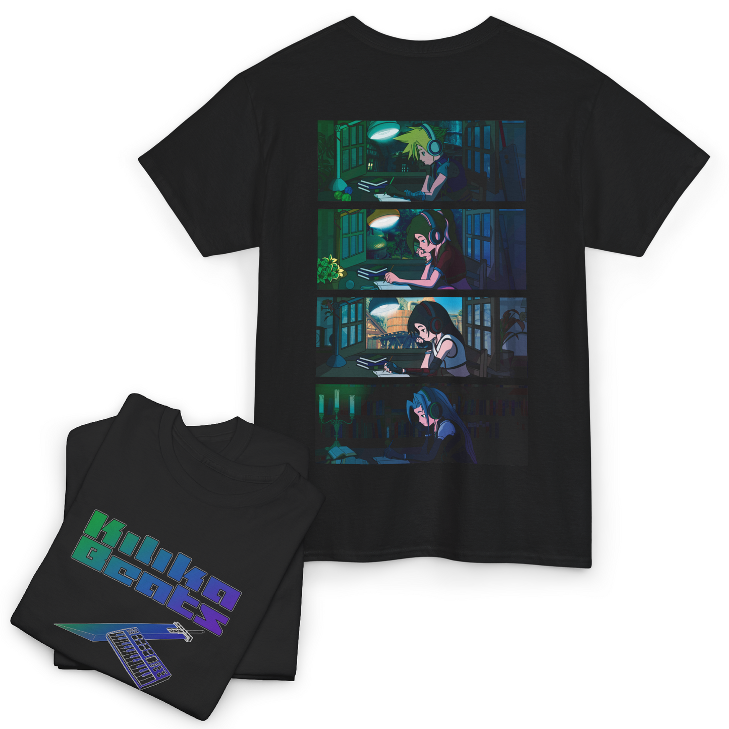 FF7 LoFi (Vol2)(B) - Dual-print Tee